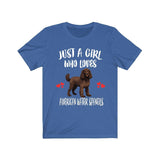 Just A Girl Who Loves American Water Spaniels Shirt, Dog Lover Shirt, American Water Spaniel Dog, Animal Toddler Infant Kids Gift T-Shirt Image 3