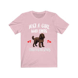 Just A Girl Who Loves American Water Spaniels Shirt, Dog Lover Shirt, American Water Spaniel Dog, Animal Toddler Infant Kids Gift T-Shirt Image 4