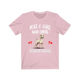 Just A Girl Who Loves Bedlington Terriers Shirt, Dog Lover Shirt, Bedlington Terrier Dog, Animal Toddler Infant Kids Gift T-Shirt Image 4