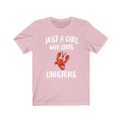 Just A Girl Who Loves Lobsters Shirt - lobster print design