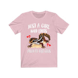 Just A Girl Who Loves African Fat Tailed Geckos Lizards Shirt, Gecko Lover Shirt, Gecko Gift, Pet Lizard Shirt, Adult Kids Animal T-Shirt Image 4