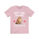 Just A Girl Who Loves American Longhairs Cats Shirt, American Longhair Cat Lover Shirt, Cat Shirt, Cat Lover Gift, Animal Shirt Image 4