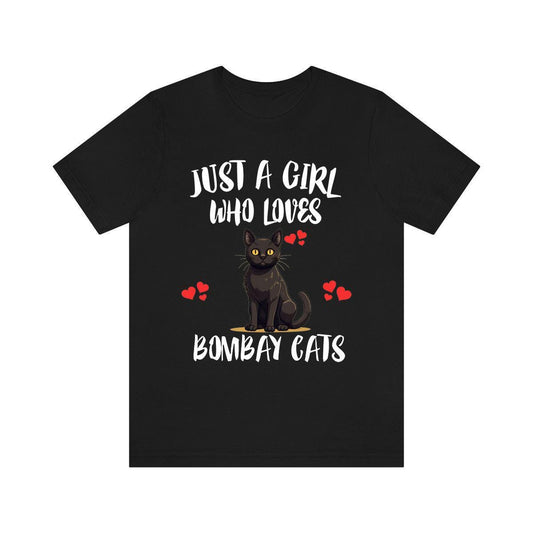 Just A Girl Who Loves Bombay Cats Shirt - Bombay cat print design