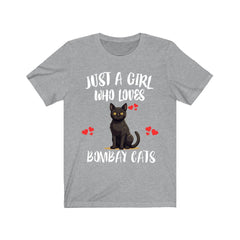 Just A Girl Who Loves Bombay Cats Shirt - Bombay cat print design