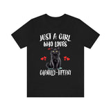 Just A Girl Who Loves Chantilly Tiffany Cats Shirt,  Cat Lover Shirt, Cat Shirt, Cat Lover Gift, Animal Shirt Image 2
