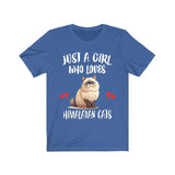 Just A Girl Who Loves Himalayan Cats Shirt, Himalayan Cat Cat Lover Shirt, Cat Shirt, Cat Lover Gift, Animal Shirt Image 2