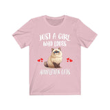 Just A Girl Who Loves Himalayan Cats Shirt, Himalayan Cat Cat Lover Shirt, Cat Shirt, Cat Lover Gift, Animal Shirt Image 4