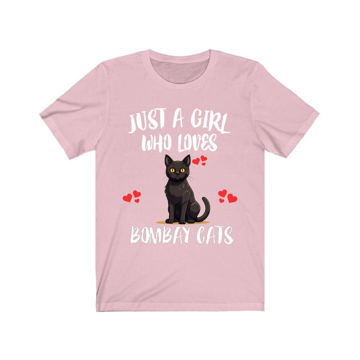 Just A Girl Who Loves Bombay Cats Shirt, Bombay Cat Lover Shirt, Cat Shirt, Cat Lover Gift, Animal Shirt Image 4