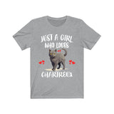 Just A Girl Who Loves Chatreux Cats Shirt, Chatreux Cat Lover Shirt, Cat Shirt, Cat Lover Gift, Animal Shirt Image 3