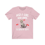 Just A Girl Who Loves Egyptian Mau Cats Shirt, Egyptian Mau Cat Lover Shirt, Cat Shirt, Cat Lover Gift, Animal Shirt Image 4