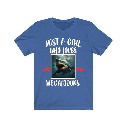 I Just Really Like Megalodons Shark Shirt - megalodon shark print design