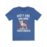 Just A Girl Who Loves European Shorthair Cats Shirt, European Shorthair Cat Lover Shirt, Cat Shirt, Cat Lover Gift, Animal Shirt Image 2