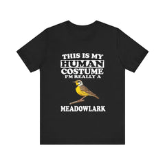 This Is My Human Costume I'm Really A Meadowlark Bird Shirt - meadowlark print design