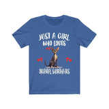 Just A Girl Who Loves Oriental Shorthairs Cats T-Shirt Cat Lover Gift Image 3
