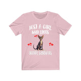 Just A Girl Who Loves Oriental Shorthairs Cats T-Shirt Cat Lover Gift Image 4