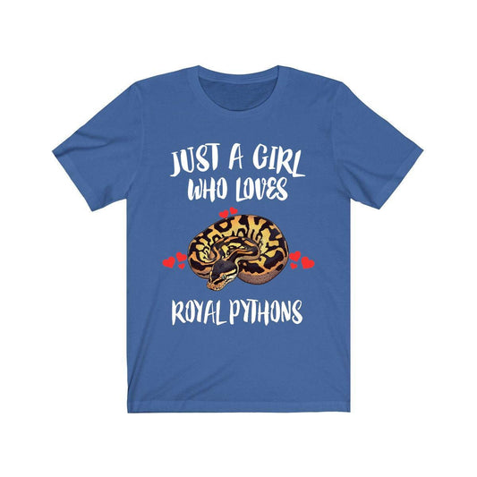 Royal Python T-Shirt for Girls - royal python print design